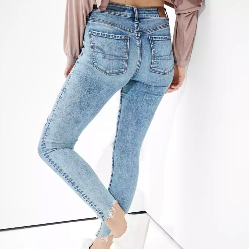 AE Next Level Stretch Hi- Rise Jegging Jeans - Picture 4 of 11